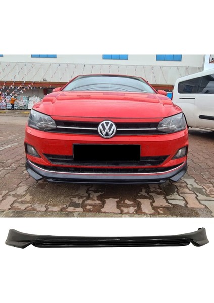 Vw Polo Mk6 Abt Ön Ek Karlık Abs Plastik Mat Siyah 2018 2019 2020 2021 Makyajsız Kasa