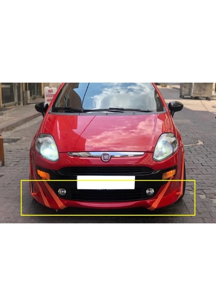 Fiat Punto Evo Ön Ek Karlık Plastik Mat Siyah 2009 2010 2011 2012 fiyatları