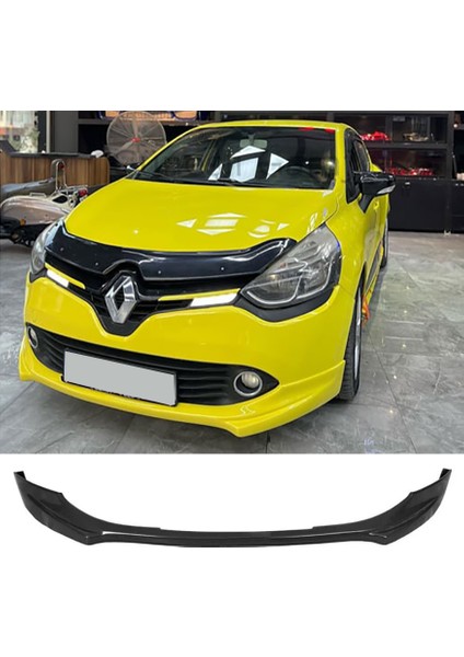 Renault Clio 4 Ön Ek Karlık Abs Plastik Mat Siyah 2012 2013 2014 2015 2016 Makyajsız Kasa