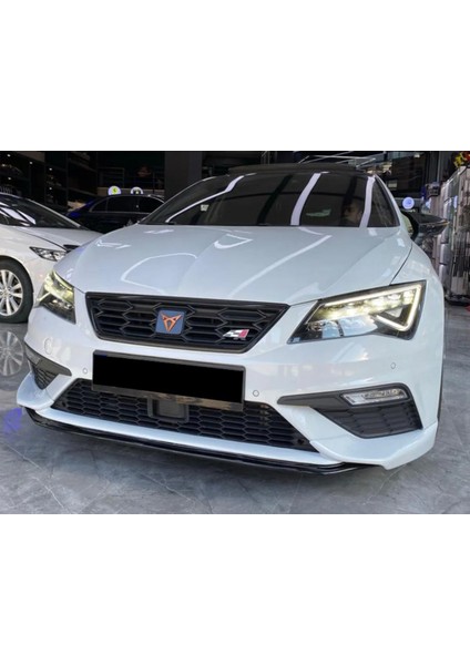 Seat Leon Mk3.5 Fr Dynamic Ön Ek Karlık Abs Plastik Mat Siyah 2017 2018 2019 2020 Makyajlı Kasa fiyatları