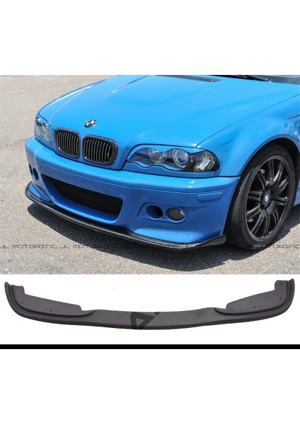 Bmw E46 M3 Ön Lip Parlak Siyah Plastik Ön Ek Karlık 1997 1998 1999 2000 2001 2002 2003 2004