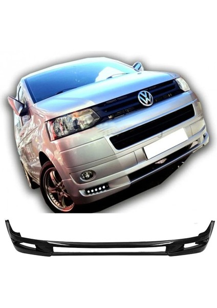 Vw Transporter T5 Abt Ön Ek Karlık Abs Plastik Mat Siyah Makyajlı Kasa 2010-2016