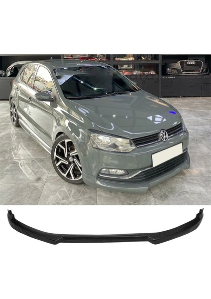 Vw Polo Mk5 Rieger Ön Ek Karlık Abs Plastik Mat Siyah 2014 2015 2016 2017 Makyajlı Kasa