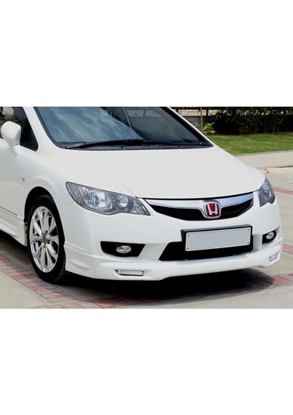 Honda Civic Fd6 Makyajlı Kasa Mugen Ön Ek Karlık Plastik Mat Siyah 2009 2010 2011 modelleri