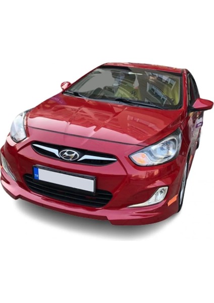 Hyunda Accent Blue Rieger Ön Ek Karlık Plastik Mat Siyah 2011 - 2018