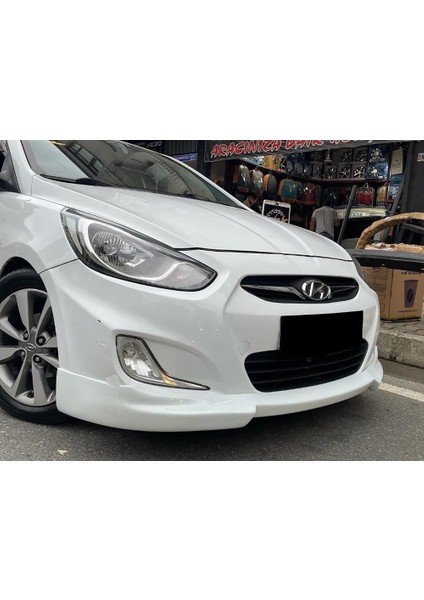 Hyunda Accent Blue Rieger Ön Ek Karlık Plastik Mat Siyah 2011 - 2018 fiyatları