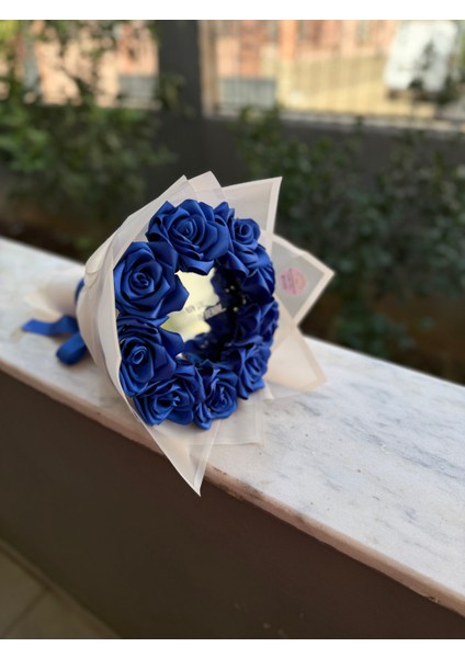 Gerçek Görünümlü Ayna Yazısı Ledli Yapay Gül Buketi Yapay Çiçek fiyatları