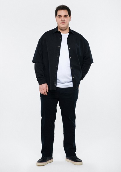 Hasan Siyah Comfort Jean Pantolon 0006616291