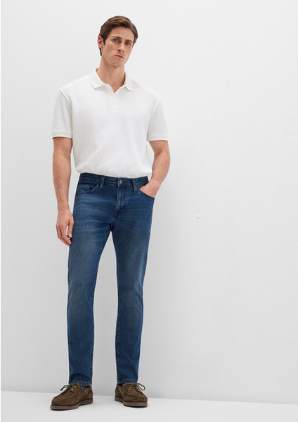 Marcus Gölgeli İndigo Mavisi Jean Pantolon 8835122020