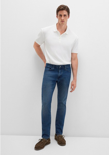 Marcus Gölgeli İndigo Mavisi Jean Pantolon 8835122020