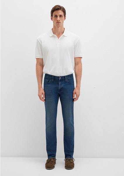 Marcus Gölgeli İndigo Mavisi Jean Pantolon 8835122020