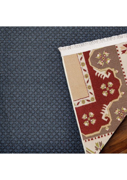 Krem Bordürlü Modern Etnik Desenli Halı | Makinada Yıkanabilir | Hav Toz Vermez | Leke Tutmayaz | Kaymaz Taban | Dijital Makine Baskı | Salon Yolluk Mutfak Halısı fırsatları