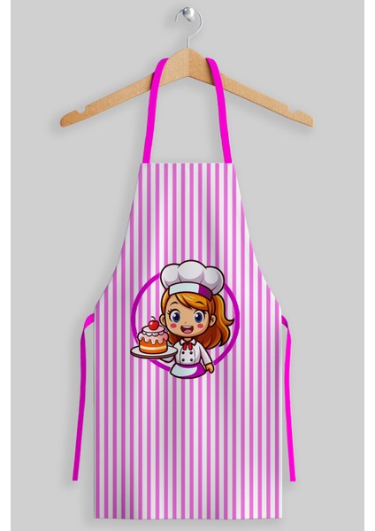 Ays Home Anne Çocuk Şapkalı Pembe Önlük Seti (2 Şapka 2 Önlük fiyatları