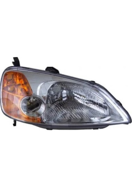 Honda Civic Sedan 2001-2003 Sağ Far 33101-S5A-G01