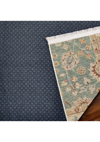 Yeşil Çiçekli Modern Etnik Desenli Halı | Makinada Yıkanabilir | Hav Toz Vermez | Leke Tutmayaz | Kaymaz Taban | Dijital Makine Baskı | Salon Yolluk Mutfak Halısı fırsatları