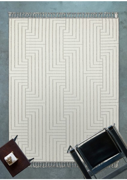 Krem Geometrik Modern Etnik Desenli Halı | Makinada Yıkanabilir | Hav Toz Vermez | Leke Tutmayaz | Kaymaz Taban | Dijital Makine Baskı | Salon Yolluk Mutfak Halısı fiyatları