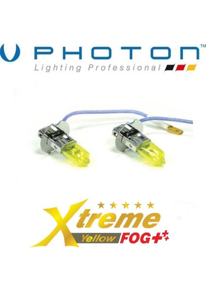 Fardoktoru Photon H3 Xtreme Yellow 3000K Sari Far Ampulü
