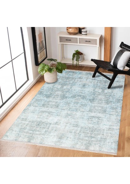 Mavi Soyut Modern Etnik Desenli Halı | Makinada Yıkanabilir | Hav Toz Vermez | Leke Tutmayaz | Kaymaz Taban | Dijital Makine Baskı | Salon Yolluk Mutfak Halısı fiyatları