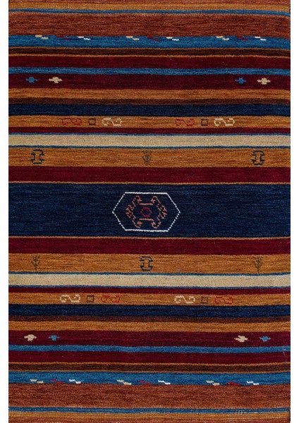 Bordo Çizgili Modern Etnik Desenli Halı | Makinada Yıkanabilir | Hav Toz Vermez | Leke Tutmayaz | Kaymaz Taban | Dijital Makine Baskı | Salon Yolluk Mutfak Halısı