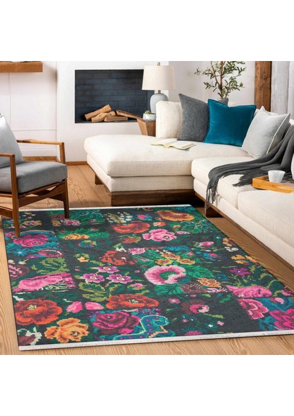Bej Soyut Modern Etnik Desenli Halı | Makinada Yıkanabilir | Hav Toz Vermez | Leke Tutmayaz | Kaymaz Taban | Dijital Makine Baskı | Salon Yolluk Mutfak Halısı modelleri