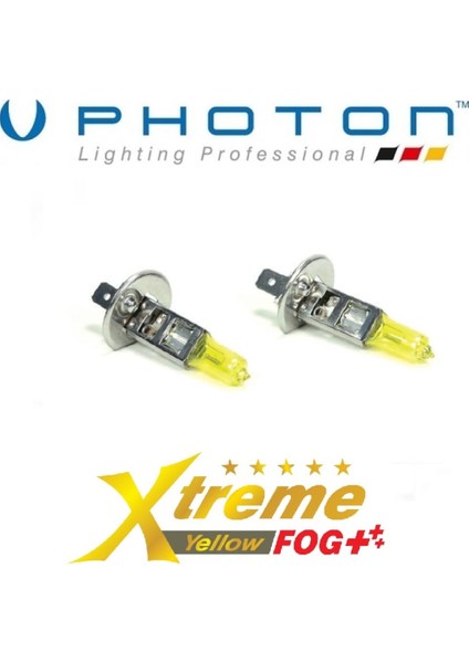 Photon H1 Xtreme Yellow 3000K Sari Far Ampulü