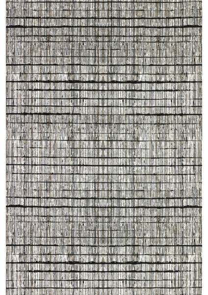 Siyah Soyut Modern Etnik Desenli Halı | Makinada Yıkanabilir | Hav Toz Vermez | Leke Tutmayaz | Kaymaz Taban | Dijital Makine Baskı | Salon Yolluk Mutfak Halısı