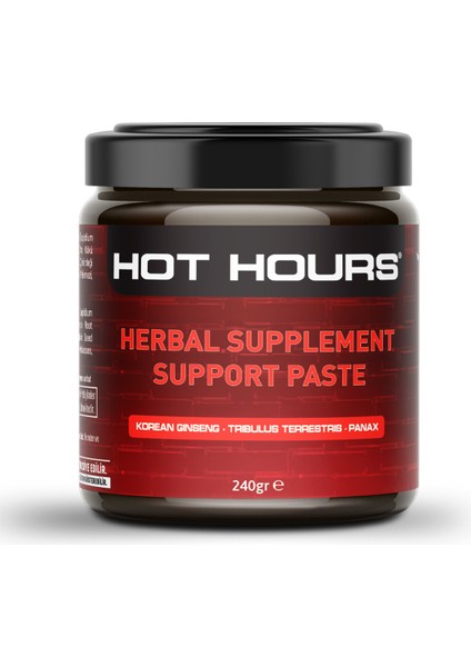 Hot Hours Kuvvet Macun 240 gr