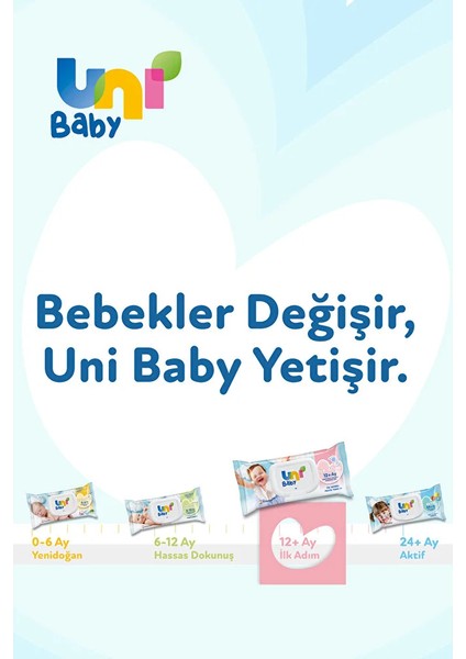 Unı Baby Ilk Adım 3'lü 52 +12 Ay