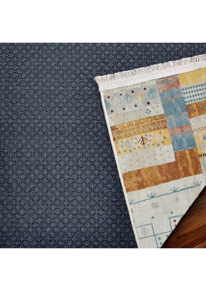 Krem Etnik Modern Etnik Desenli Halı | Makinada Yıkanabilir | Hav Toz Vermez | Leke Tutmayaz | Kaymaz Taban | Dijital Makine Baskı | Salon Yolluk Mutfak Halısı fırsatları