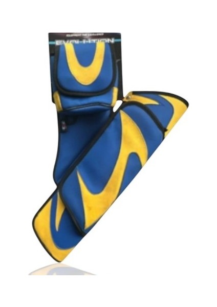 Okçu Sadak-Deri -Sarı-Lacivert-Sağ El-Cepli- TÜPLÜ-53S951Y