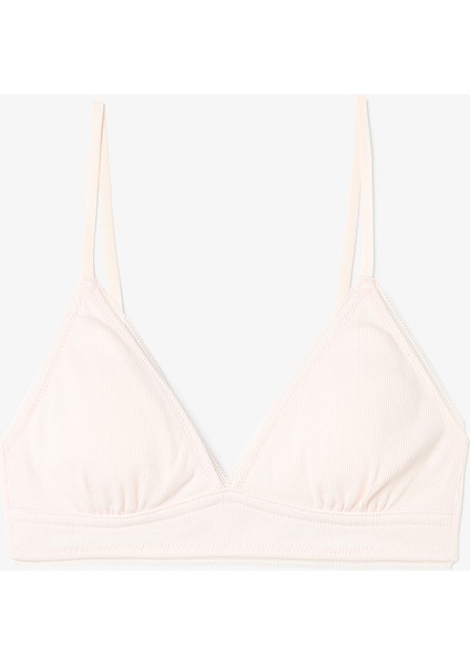 Pembe Kız Çocuk Çizgili Kalp Desenli 2'li Alıştırma Sütyeni fiyatları