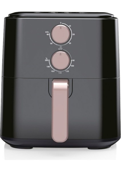Siyah Airfryer GH22200 Sıcak Hava Fritözü, Sağlıklı ve Pratik Kullanım Için Ideal