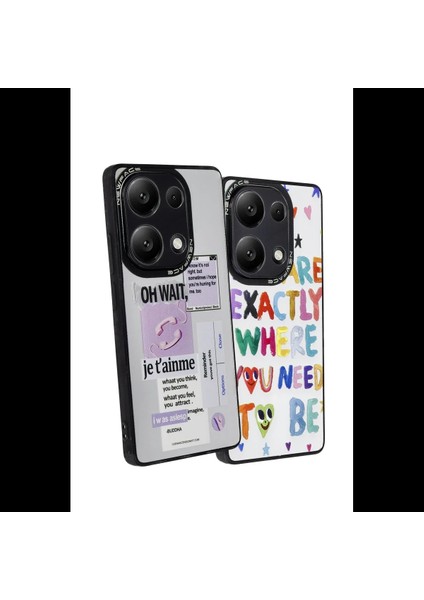 Xiaomi Redmi Note 13 Pro 5g Kılıf Mirror Desenli Kapak modelleri