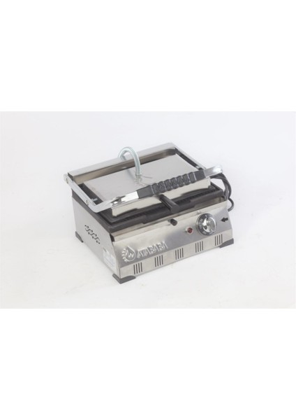 12 Dilim Çelik Döküm Tost Makinesi, Gümüş Renk