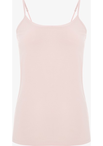 Gül Kurusu V Yaka Ince Askılı Pamuklu Atlet fiyatları