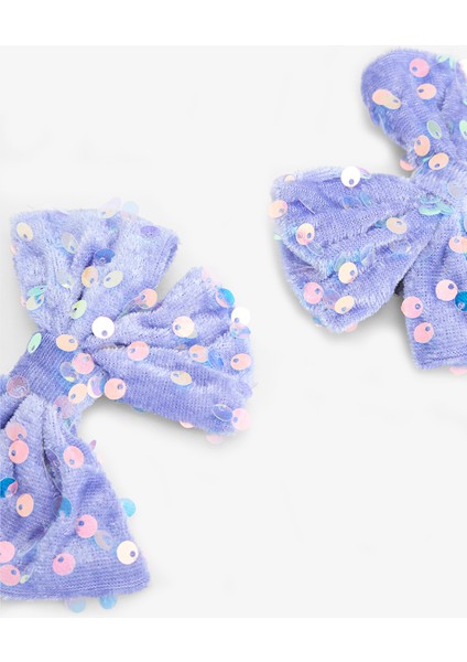 Renkli Kız Çocuk 2'li Kumaş Toka fiyatları