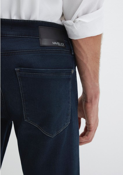 Hunter Mavi Black Gölgeli Mürekkep Mavi Jean Pantolon 0020231891