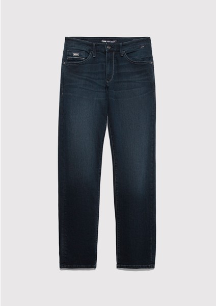 Hunter Mavi Black Gölgeli Mürekkep Mavi Jean Pantolon 0020231891