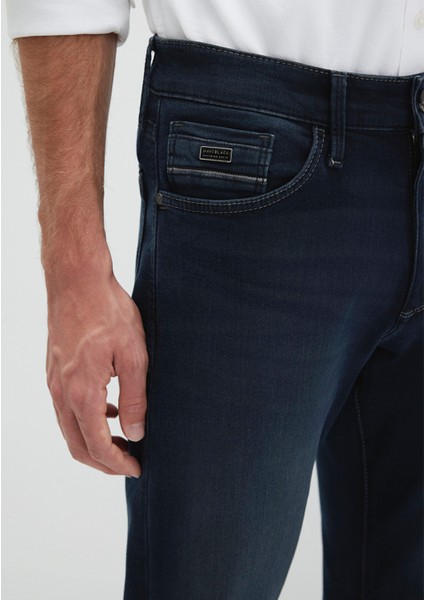 Hunter Mavi Black Gölgeli Mürekkep Mavi Jean Pantolon 0020231891