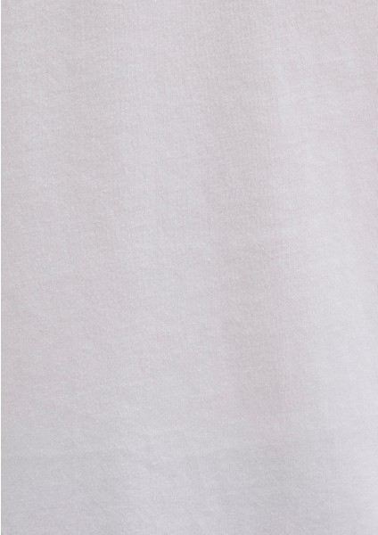 Mavi Logo Baskılı Beyaz Tişört 065781-620