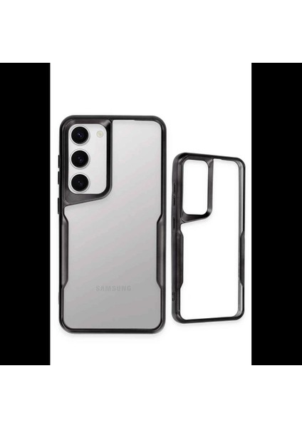 Samsung Galaxy S23 Kılıf Boyi Silikon Kapak - Siyah modelleri