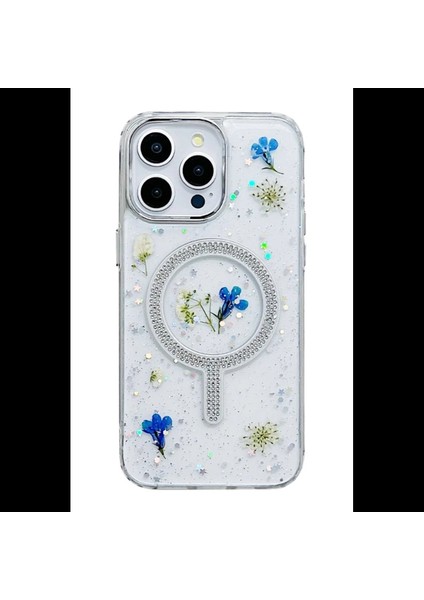 iPhone 14 Pro Flower Magsafe Kapak