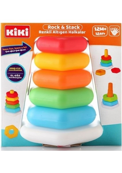 Altıgen Halkalar Kutulu Neşeli AE-1511B fiyatları