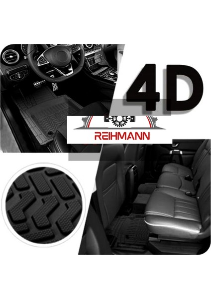 Volkswagen Transporter T5-T6 2010-2011-2012-2013-2014-2015 Oto Paspas Kesilebilir Siyah,dayanıklı,zemin Koruma,esnek,derin Havuzlu Araba Paspas