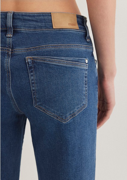 Deli Dolu Casual Koyu Mavi Jean Pantolon 1010435597