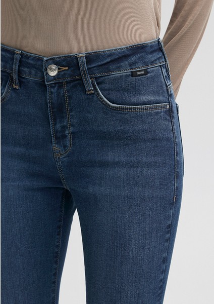 Alissa Everyday Koyu Mavi Jean Pantolon 1067835246