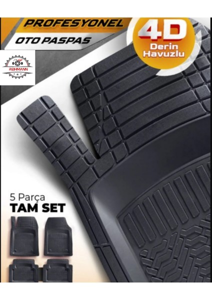 Mercedes Sprinter 2006-2007-2008-2009-2010-2011-2012 Oto Paspas Kesilebilir Siyah,dayanıklı,zemin Koruma,esnek,derin Havuzlu Araba Paspas fiyatları