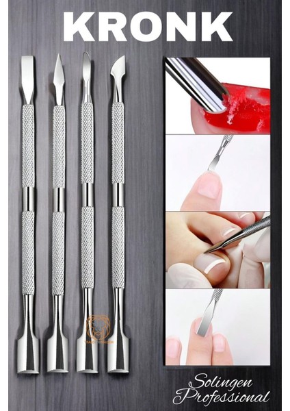 Zhltools Tırnak Kronk Seti Tırnak Temizleyici Et Itici