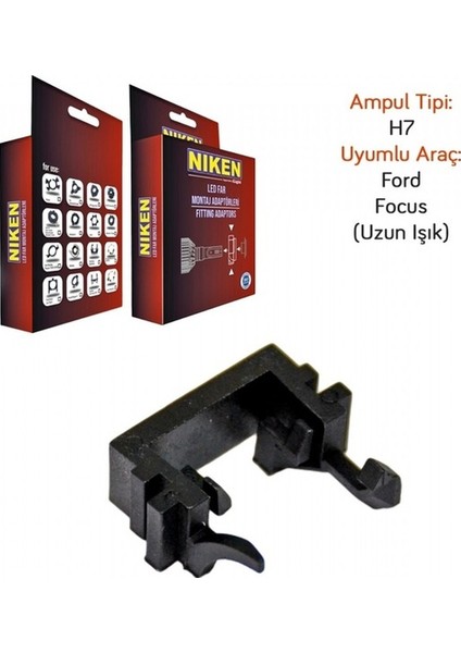 Ford Focus 2 LED Far Aparatı H1 Uzun Far Sabitleme Aparatı