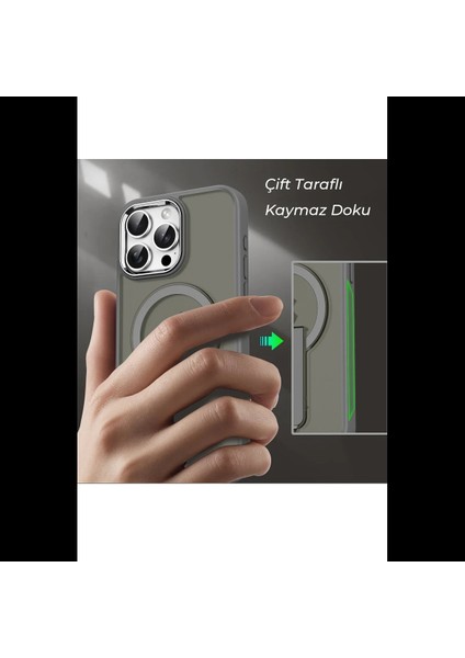 iPhone 15 Pro Tork Magsafe Standlı Kapak modelleri